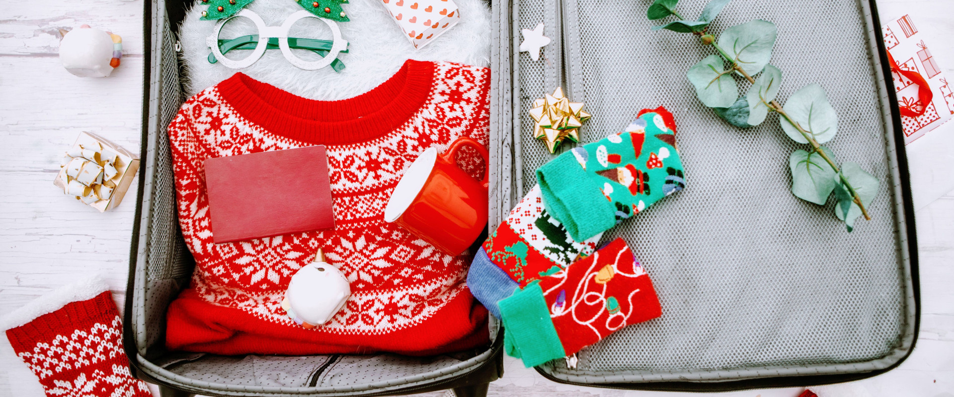 Can christmas gifts be wrapped in checked luggage?