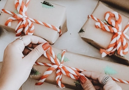 Can gift wrap with tape be recycled?